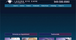 Desktop Screenshot of lagunaeye.com